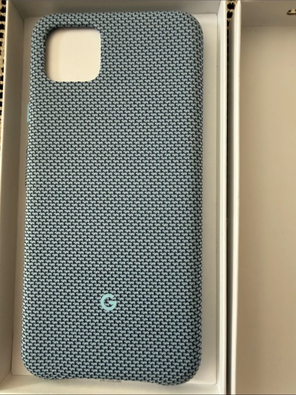 Google Pixel 4 XL Fabric Case - Blue Grey